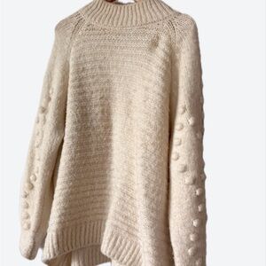 Cozy Cream Knit Sweater